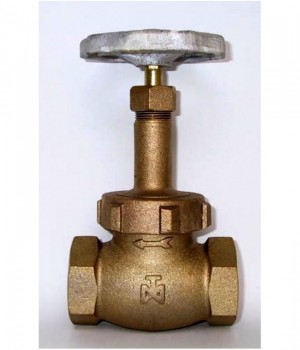 Fig 1 - Válvula globo bronze classe 300 com rosca - anel e disco em aço inox - Niagara