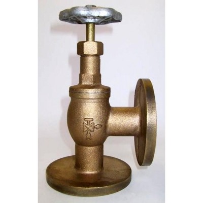 Imagem 1 de Fig 202 - Válvula angular bronze classe 150 rosqueada BSP/NPT ou flangeada