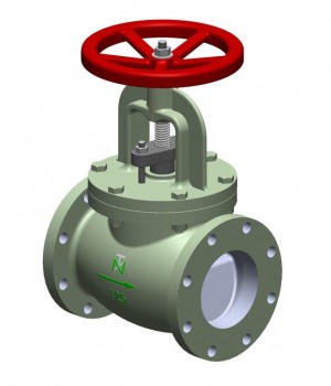 Fig 260 - Válvula globo ferro fundido classe 125 flange ANSI - haste ascendente - Niagara