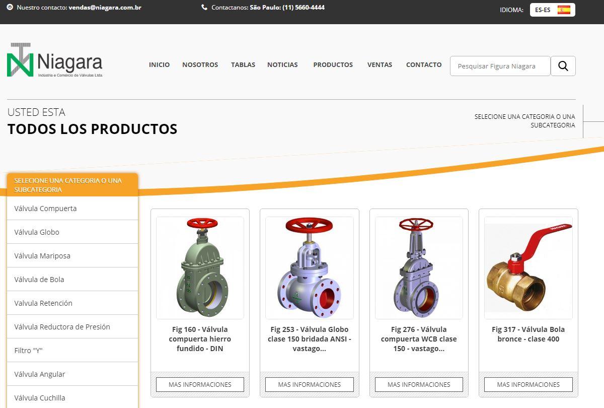 Nosso site agora em Espanhol !